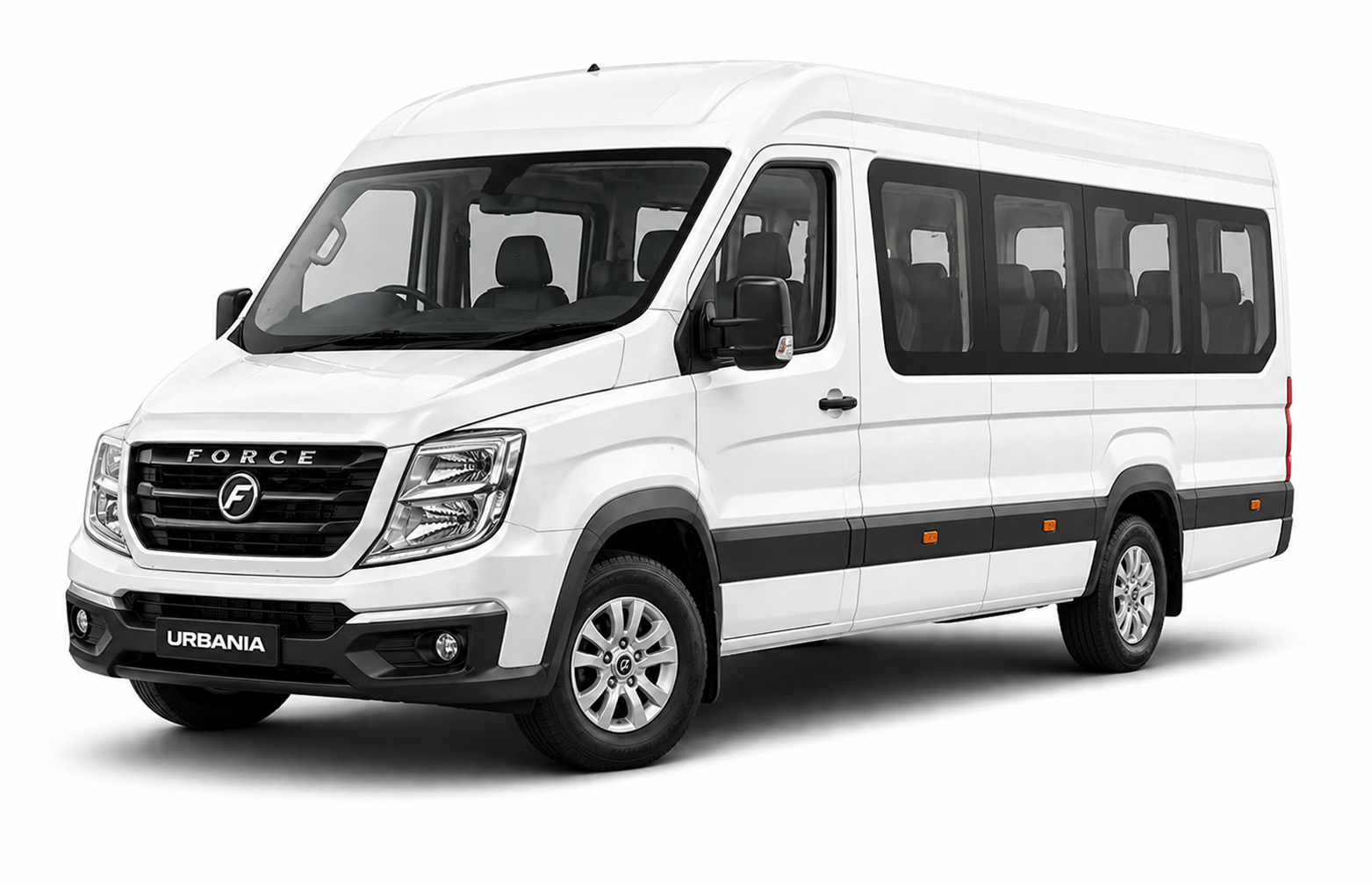 Force Urbania 16 seater van for group airport transfer Bangalore
